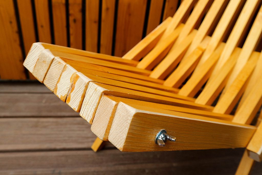 Fabriquer une chaise pliante Kentucky avec des tasseaux de pin